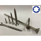 Spaanderplaatschroef Torx verz.kop RVS A2