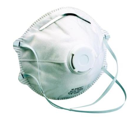 Stofmasker FFP2 met ventiel (10st)