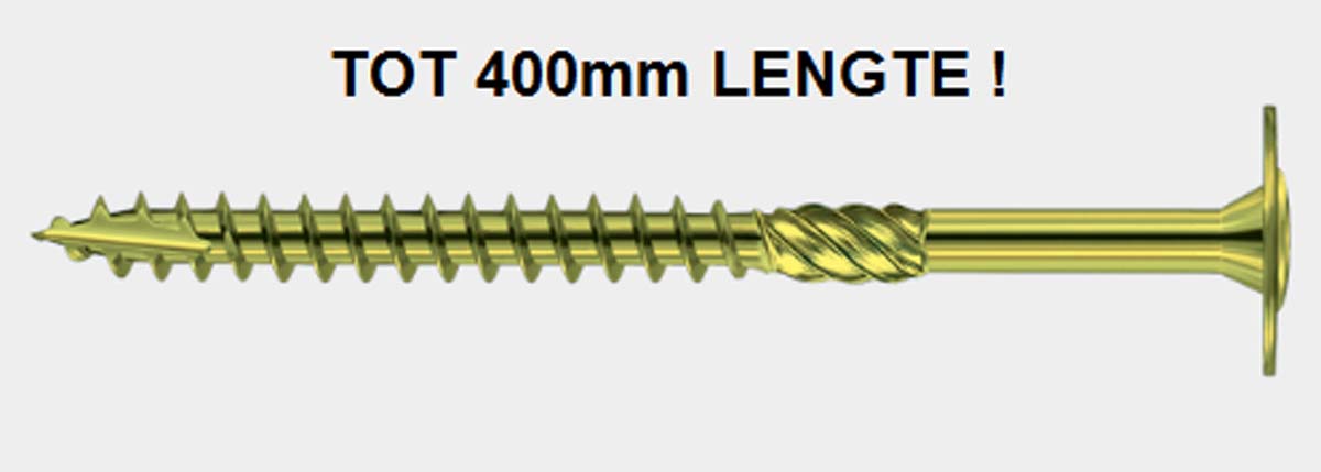 Houtconstructieschroef Torx Flenskop